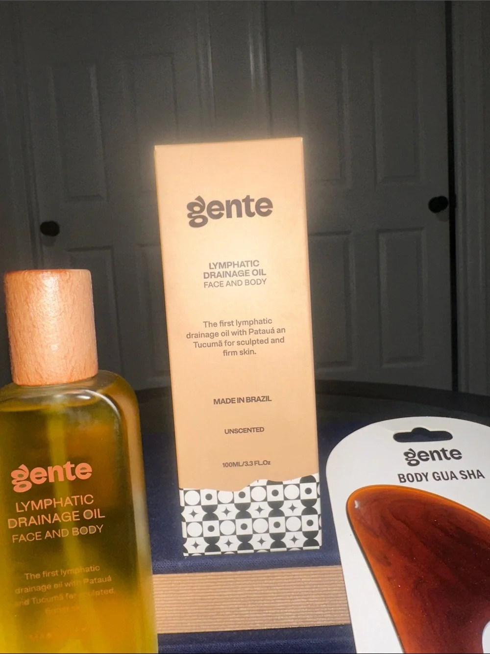 Lymphatic Drainage Oil — Unscented Amber Body & Face Oil